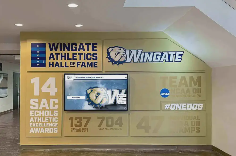 University Alumni Display